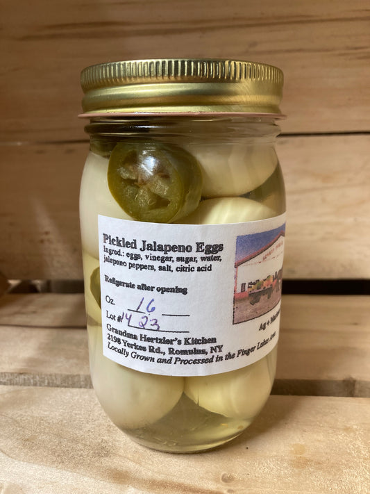 Pickled Jalapeño Eggs